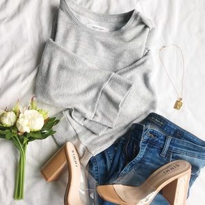 Grey Oversized Sweater